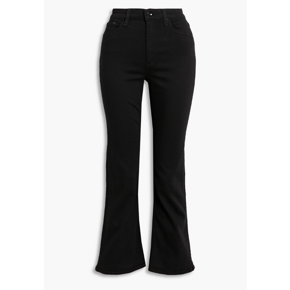 Rag and bone size 25 nina stretchy high rise flare jeans